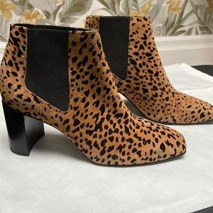 rag & bone animal print booties